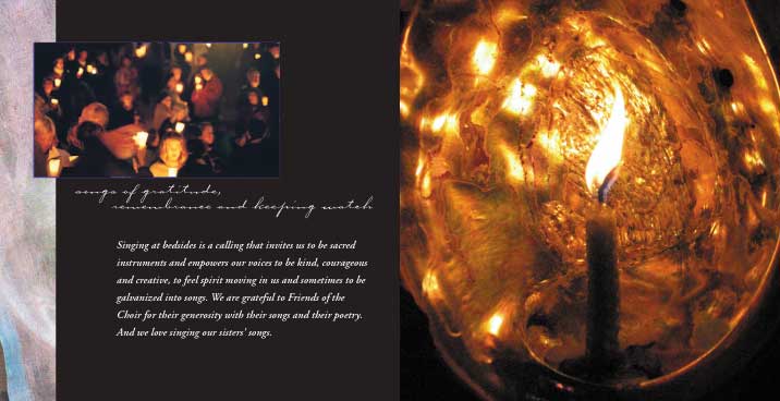 Image of Threshold Choir CD Inside